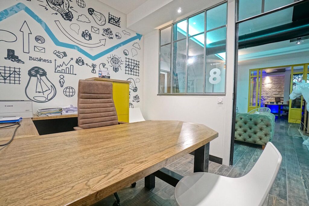 Bureau prive nomade Espace de travail